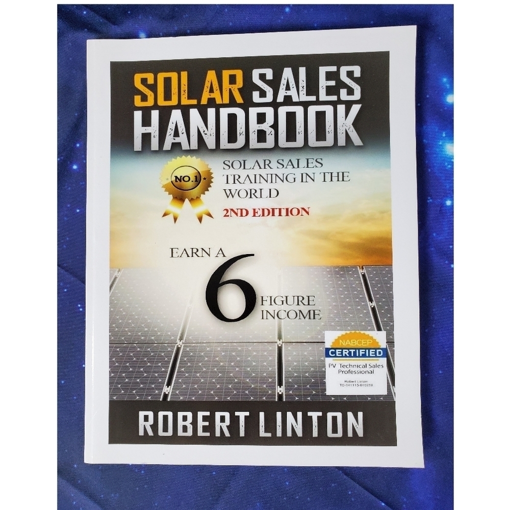 Solar Sales Handbook 2nd edition ISBN 978153043537